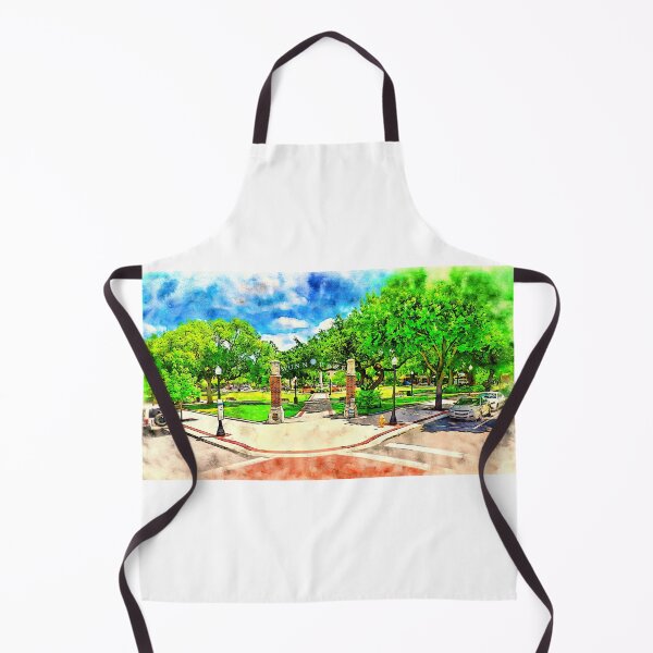 Item preview, Munn Park in Lakeland, Florida - pen and watercolor designed and sold by NickoPrints.