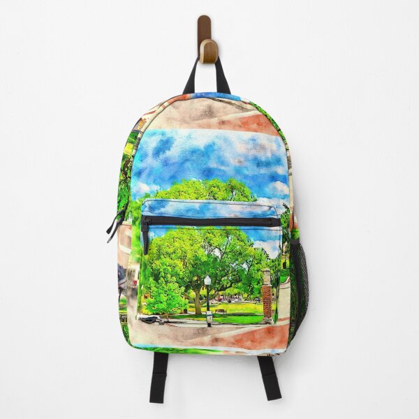 Item preview, Munn Park in Lakeland, Florida - pen and watercolor designed and sold by NickoPrints.