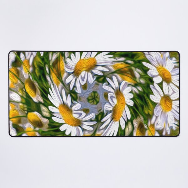 Item preview, Pretty Shasta daisy pattern designed and sold by Patternflower.