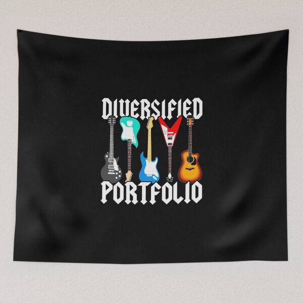 Item preview, Guitars Diversified Portfolio Acoustic Electric Play Guitar Player Sayings For Music Teacher  designed and sold by elliottbow.