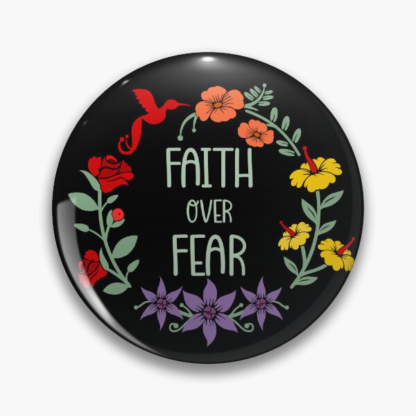 Item preview, Faith over fear designed and sold by i-cottagedesign.
