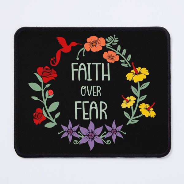 Item preview, Faith over fear designed and sold by i-cottagedesign.