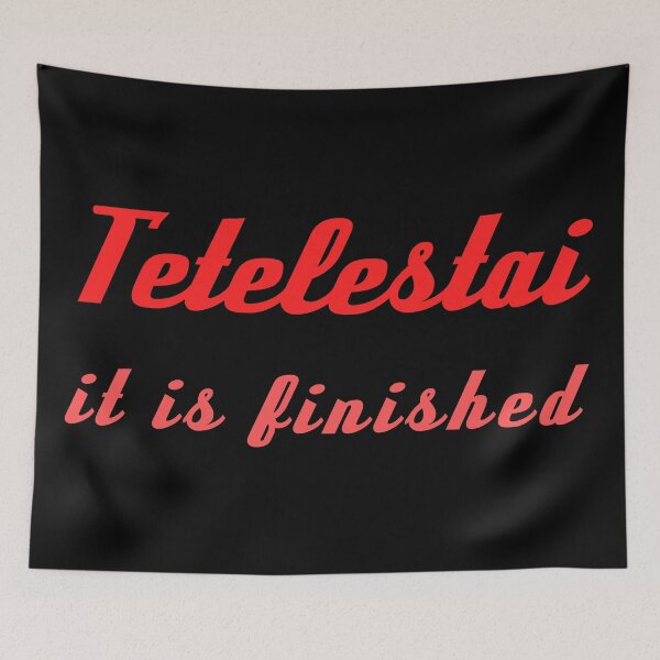 Item preview, Tetelestai designed and sold by plushism.