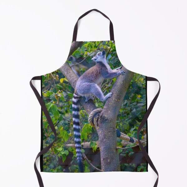 Item preview, Lemur - ring-tailed lemur climbing designed and sold by OskiOnTour.