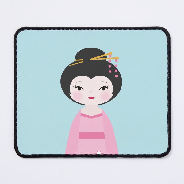 Item preview, Japanese Kokeshi Doll Pink designed and sold by StudioShine.
