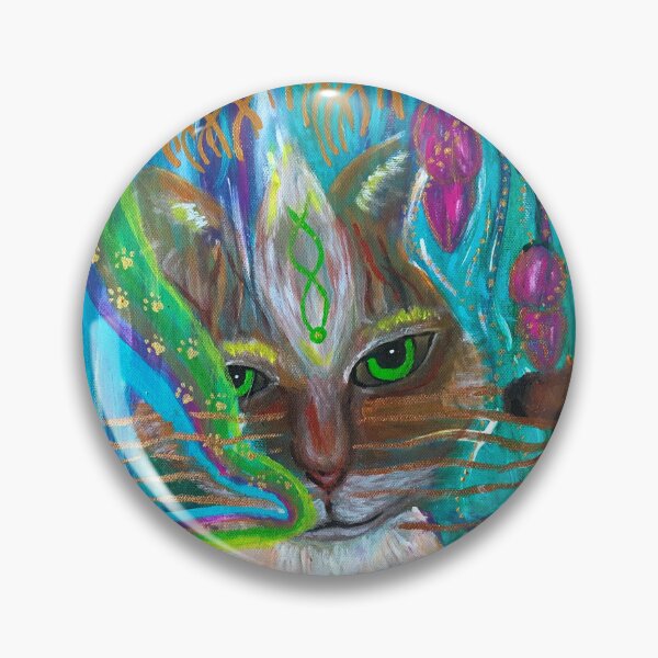 Item preview, Cat spirit animal: playfulness designed and sold by SonjaNeuroth.