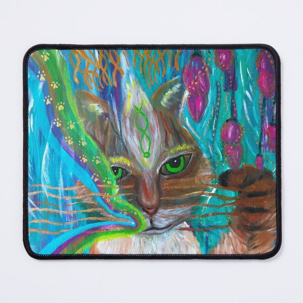Item preview, Cat spirit animal: playfulness designed and sold by SonjaNeuroth.