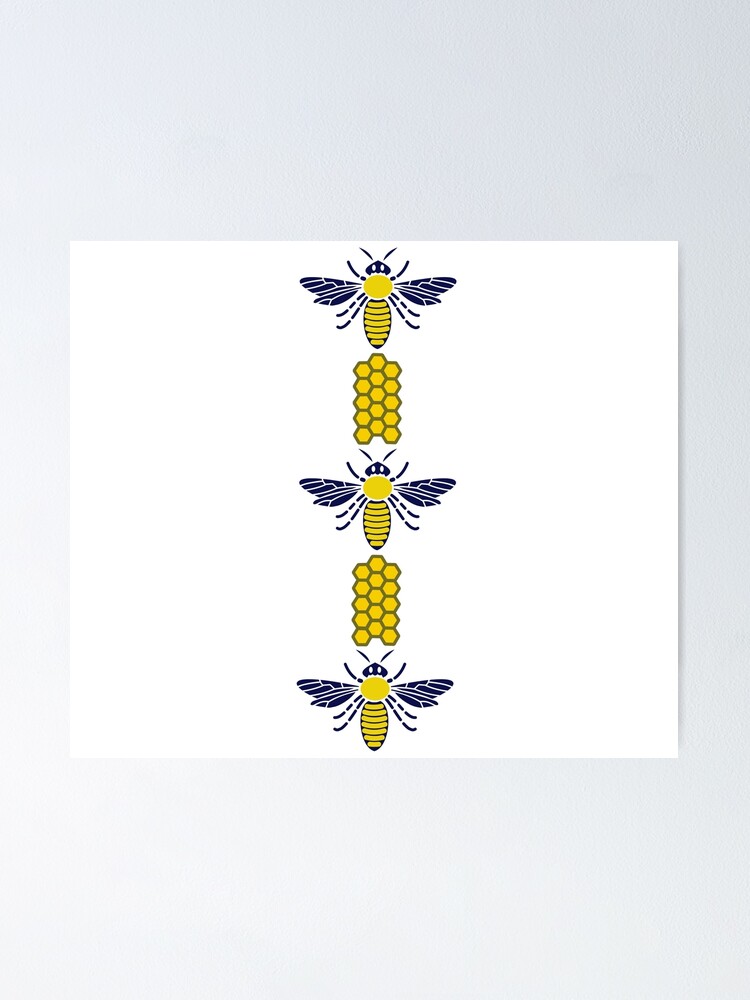 "When the flower blossoms, the bee will come." Poster for Sale by