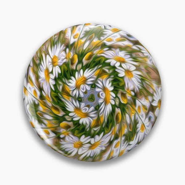 Item preview, Pretty Shasta daisy pattern designed and sold by Patternflower.