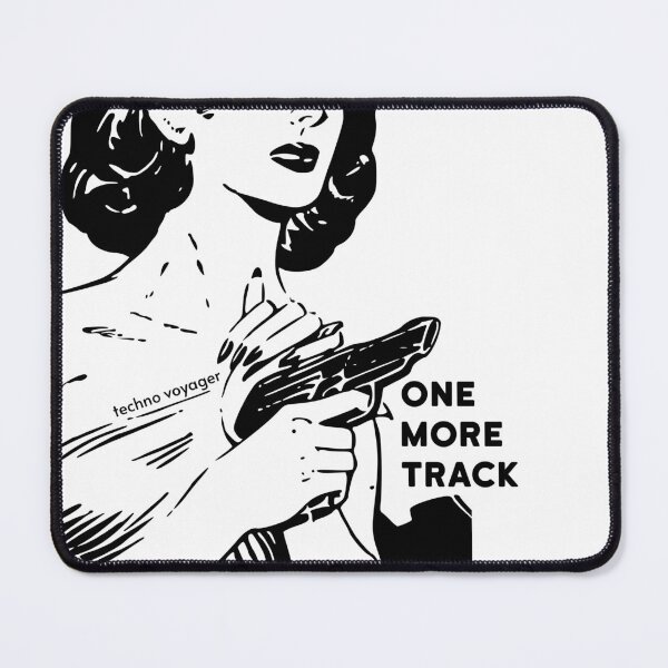 Item preview, One More Track Lady x Black designed and sold by technovoyager.