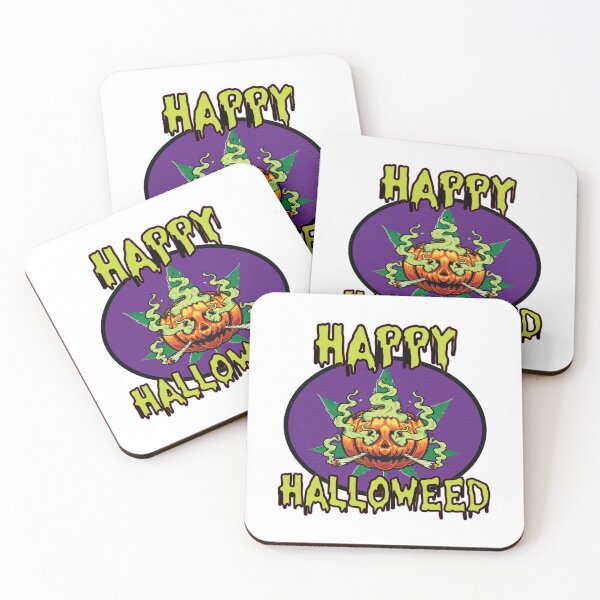 Item preview, Happy Halloweed Pumpkin - Happy 420 Marijuana designed and sold by themarlbored eye.