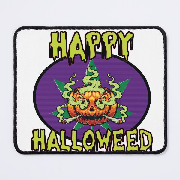 Item preview, Happy Halloweed Pumpkin - Happy 420 Marijuana designed and sold by themarlbored eye.