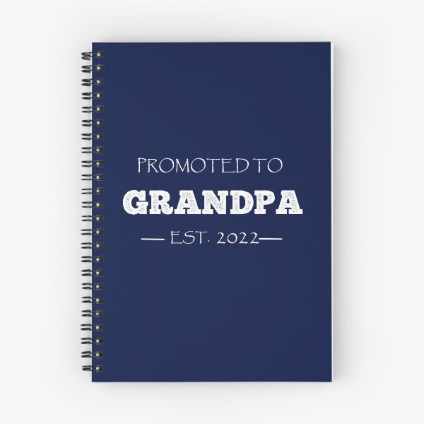 Item preview, PROMOTED TO GRANDPA EST. 2022 designed and sold by Danicus666.