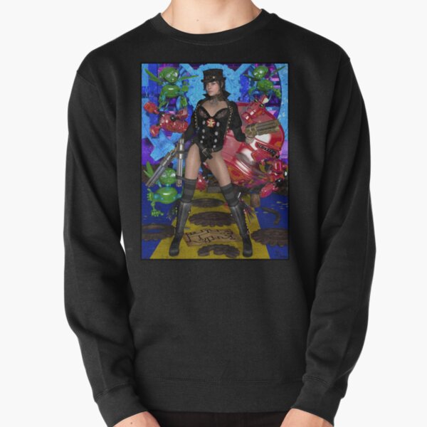 Steampunk Witch Of OZ Pullover Sweatshirt