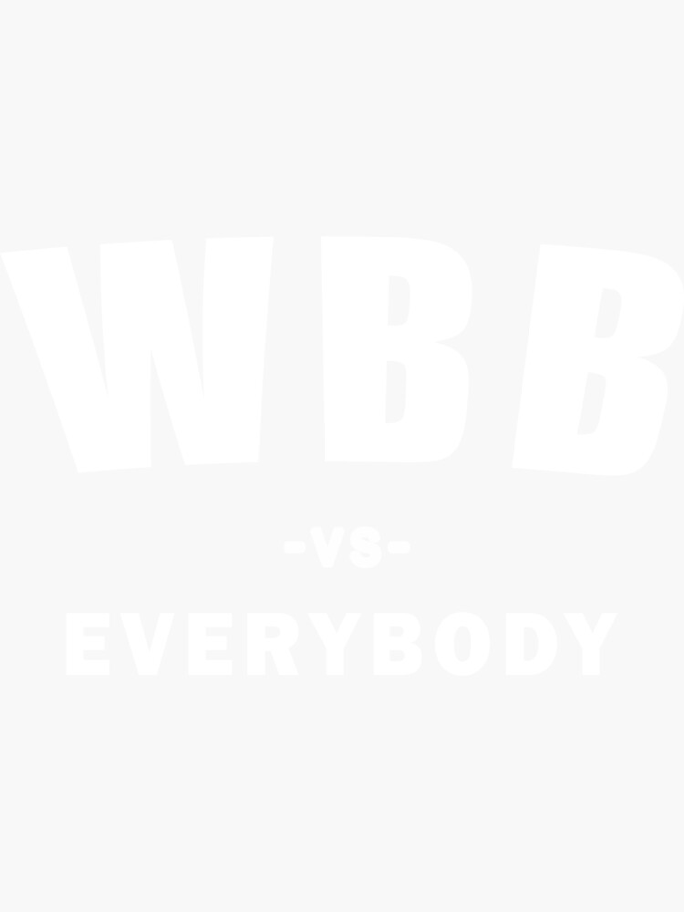 "WBB VS EVERYBODY , Dawn Staley Wbb vs Everybody basketball" Sticker by