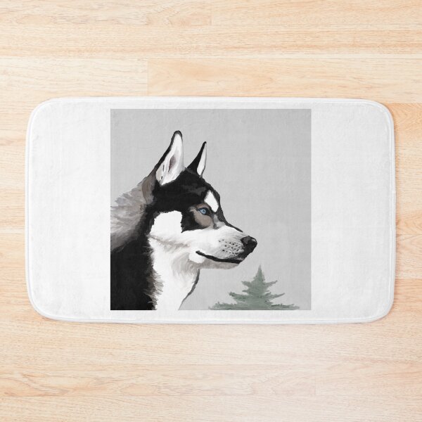 Item preview, Siberian Husky Dog Artwork graphic design  designed and sold by Layla Hindikka.