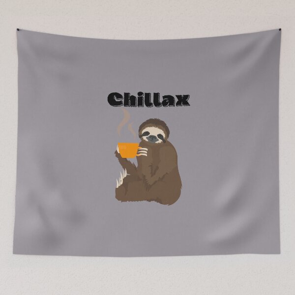 Item preview, Chillax Sloth designed and sold by GleamingGiant.