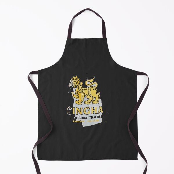 Item preview, ฺSingha beer thai T-Shirt, Thai Singha, Chang and Leo beer Screen-printed t-shirt designed and sold by Guwrite.