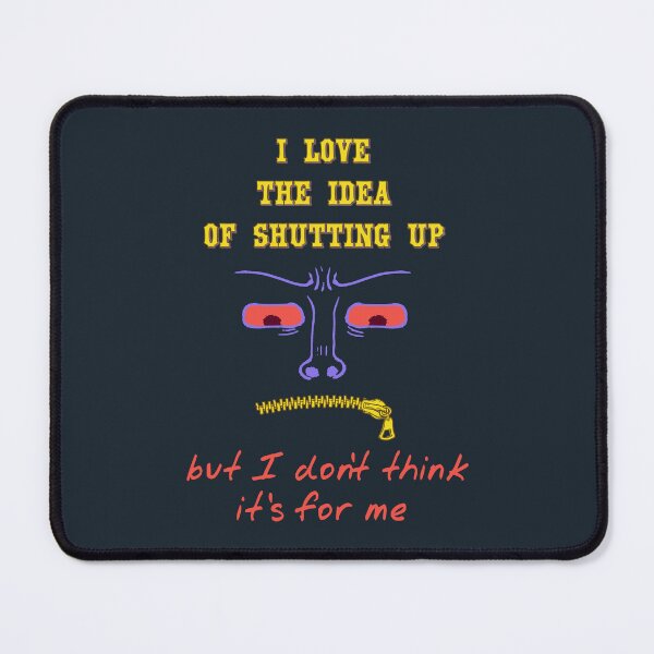 Item preview, I love the idea of shutting up, but I don't think it's for me designed and sold by SolidEarthArt.