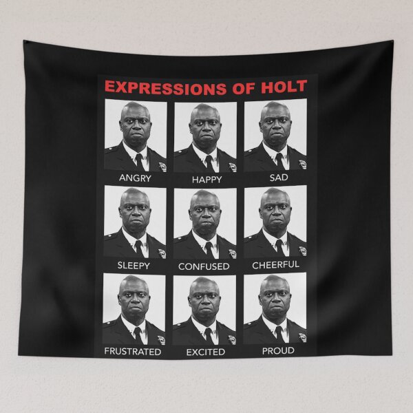 Item preview, Expresiones del Capitán Holt, Brooklyn 99 Classic designed and sold by PhaochaiBoontan.