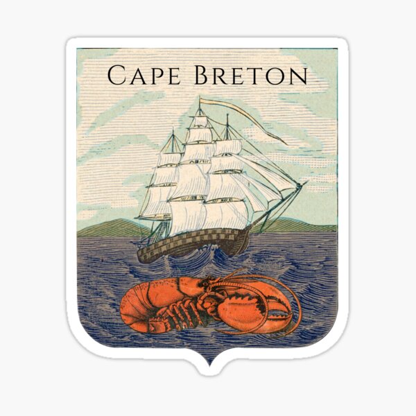 Item preview, Cape Breton Lobster Shield Ship  designed and sold by villagegorilla.