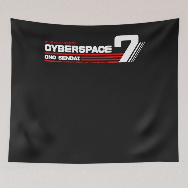 Item preview, Hosaka ono sendai cyberpace  (white horizontal version) essential t shirt designed and sold by farrynshill2591.