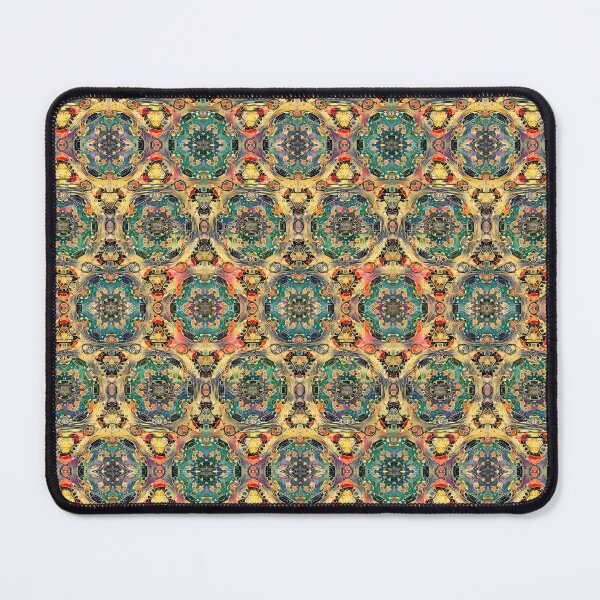 Artikelvorschau, Lebendes Gold-Mandala-Muster entworfen und verkauft von DiscoGypsyFish.