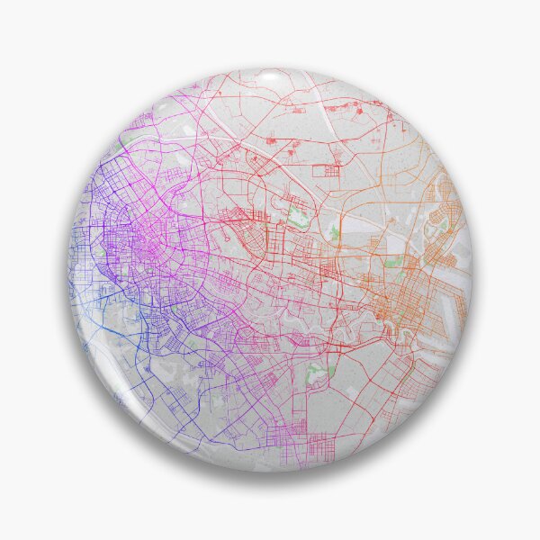 Item preview, Tianjin City Map of China - Colorful designed and sold by deMAP.