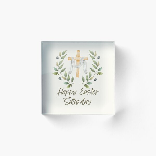 Item preview, Happy Easter Saturday Easter in Australia Easter Saturday Holiday designed and sold by SweetbeStore.