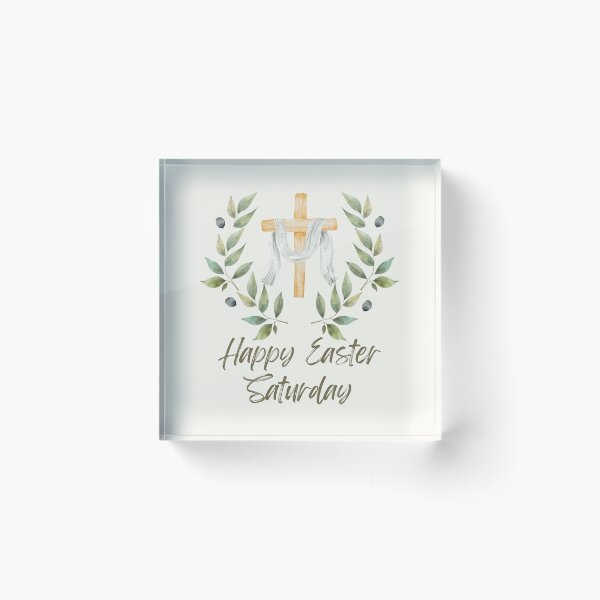 Item preview, Happy Easter Saturday Easter in Australia Easter Saturday Holiday designed and sold by SweetbeStore.