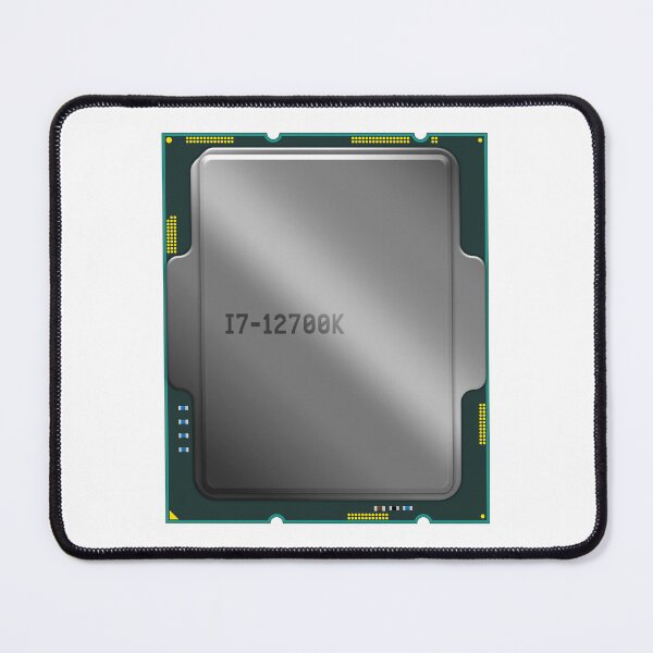 Item preview, Three-dimensional space 3D illustration, 3D rendering i7 12900K cpu socket 1700 LGA processor intel core chip hardware 3D illustration graphic. computer nerd computer freak, hacker designed and sold by Marcin Adrian.