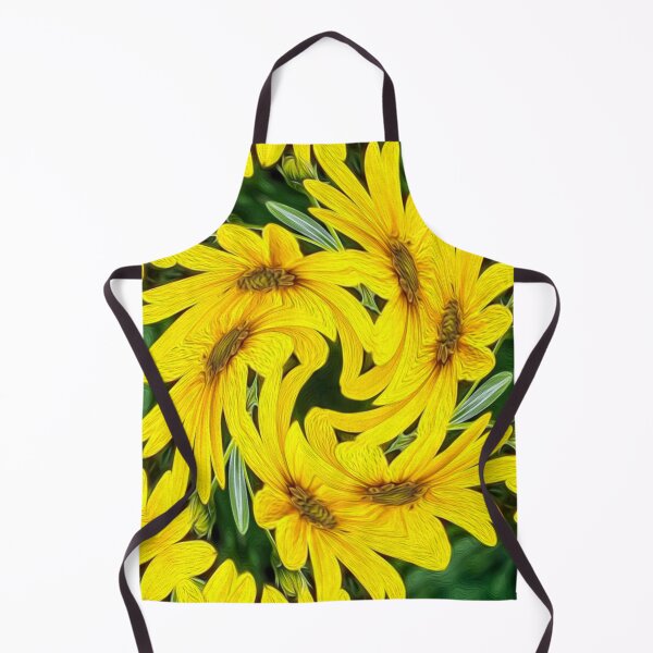 Item preview, Pretty yellow daisy pattern designed and sold by Patternflower.