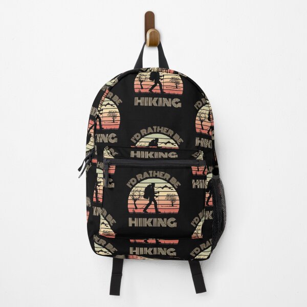 Item preview, I'D RATHER BE HIKING designed and sold by T-shirtJohny.