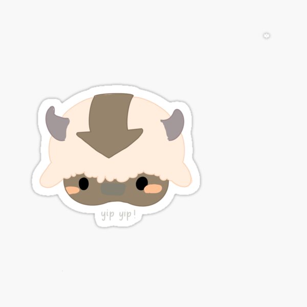 Chibi Avatar the Last Airbender Characters Sticker for Sale by  jdylanstickers