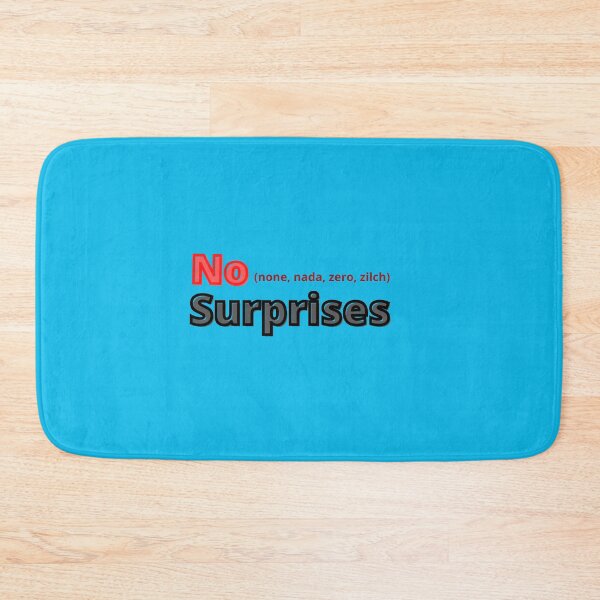 Item preview, No Surprises designed and sold by MelloHDesigns.