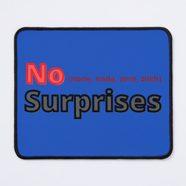 Item preview, No Surprises designed and sold by MelloHDesigns.