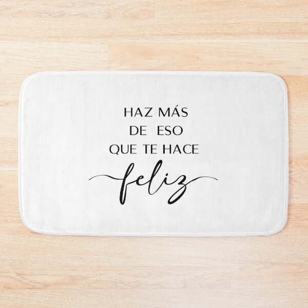 Item preview, Haz más de eso que te hace feliz, cita española designed and sold by Aryam Quotes.