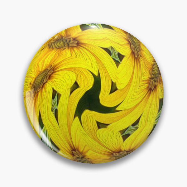 Item preview, Pretty yellow daisy pattern designed and sold by Patternflower.