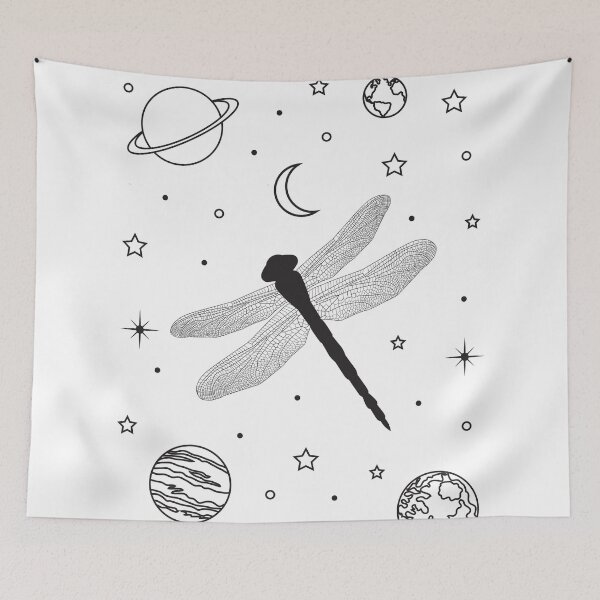 Item preview, dragonfly and universe designed and sold by bc21design.