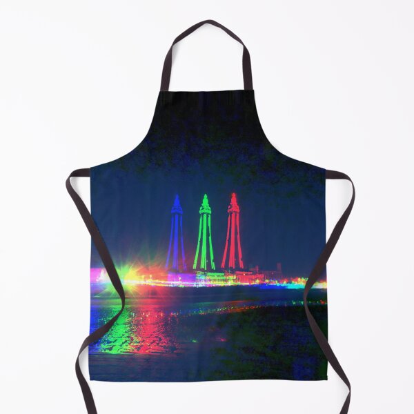 Item preview, Blackpool Beach Lights at Night designed and sold by Andrew Morrell.