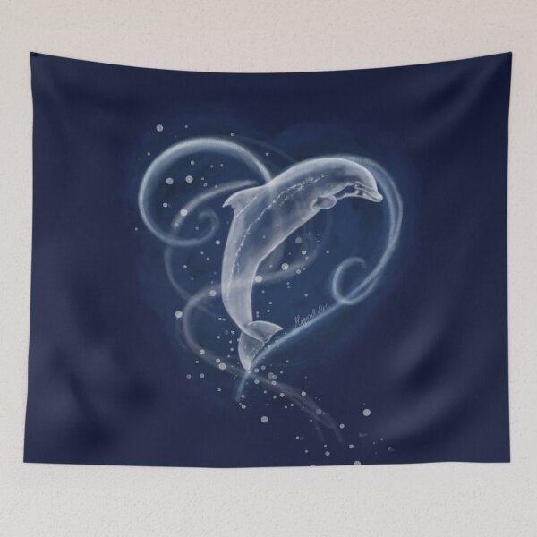 Item preview, Magical Dolphin designed and sold by SarasMagicalArt.