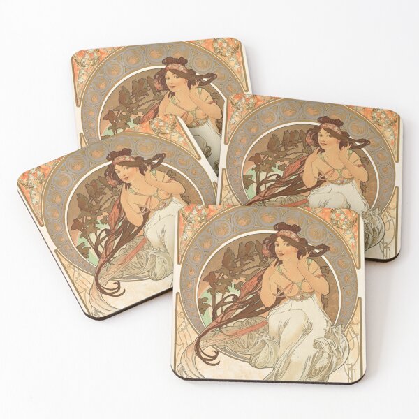 Item preview, Music, The Arts (1899) - Alphonse Mucha designed and sold by SALON DES ARTS.