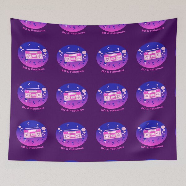 Item preview, 50 & Fabulous - Retro - 50th Birthday Gift designed and sold by LMcDs.