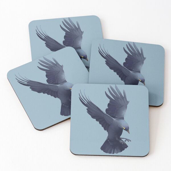 Item preview, Crow mid-flight  designed and sold by ArtByKesler.