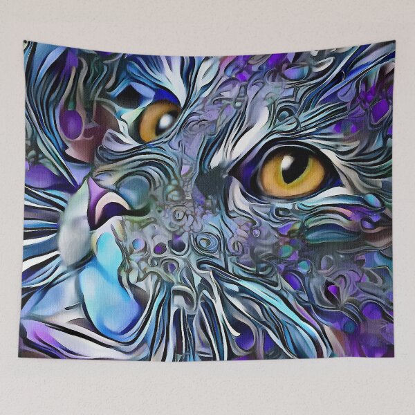 Item preview, jackypop cat designed and sold by L. ROCHE.