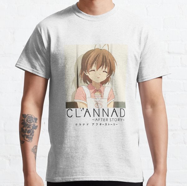 Clannad Anime T Shirt Unisex Cotton Tee Shirt Manga Gift Quality N1124  Customize Tee Shirt