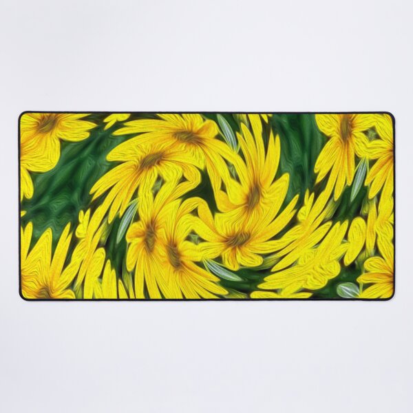Item preview, Pretty yellow daisy pattern designed and sold by Patternflower.