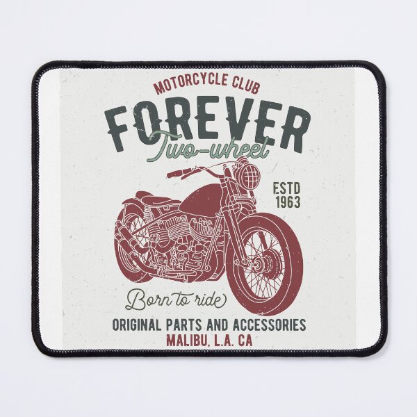 Item preview, Forever two wheels motorcycle Club designed and sold by MAF_Merch.