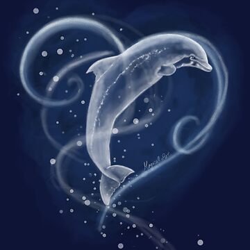 Artwork thumbnail, Magical Dolphin by SarasMagicalArt