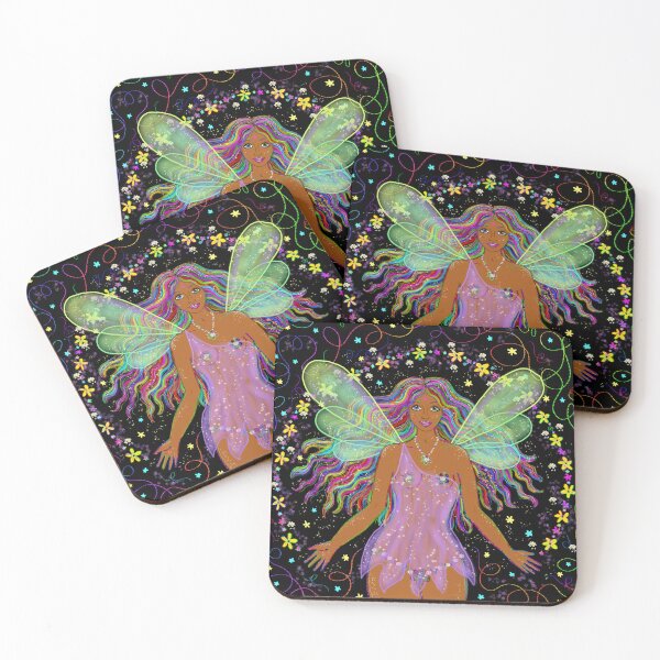 Item preview, Rainbow Fairy Flower Magic designed and sold by Soozie Wray.